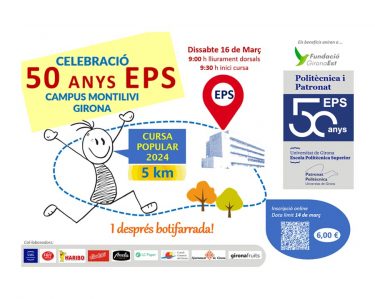 Cursa solidària 50è aniversari Politècnica i Patronat